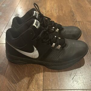 NIKE AIR VISI PRO 5 BASKETBALL BLACK MEN'S 13 SHOES